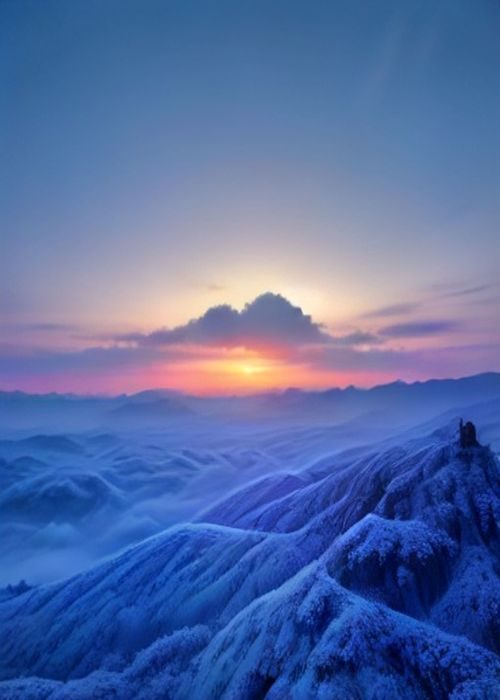 穗高有纪风格写真封面拼贴，暖光下人物侧影配藏青背景，氛围柔和